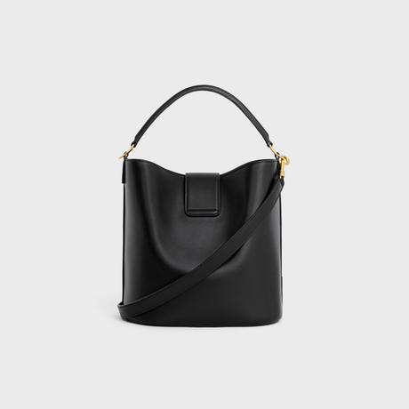 MEDIUM LOUISE BAG IN SMOOTH CALFSKIN BLACK - Image 3